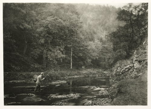 Plate XXXVIII In Dove Dale “Habet!” Bankart, George  (British, 1829-1916)