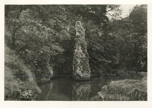 Plate L “Pike Pool,” Beresford Dale Bankart, George  (British, 1829-1916)