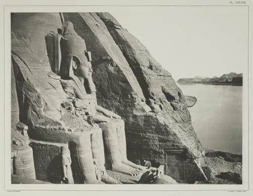 (Pl. CXLVIII) Statue de Ramsès Béchard, Émile  (French, 1840-1891)