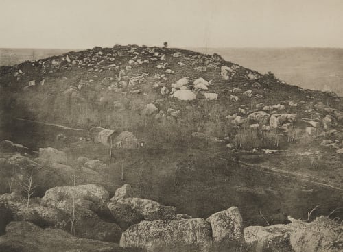 Pl. 41 16 Traversée des Sables de Fonteainebleau, Decembre 1869 Collard, Augustin-Hippolyte  (French, 1812-1893)