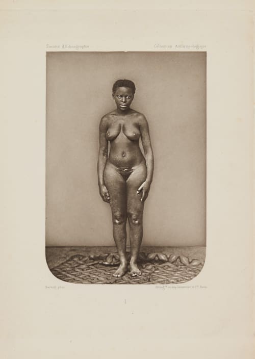 Négresse 2: Cora, age 18, born of a negro father and Indian mother (dorsal) Bertall  (French, 1820-1882)