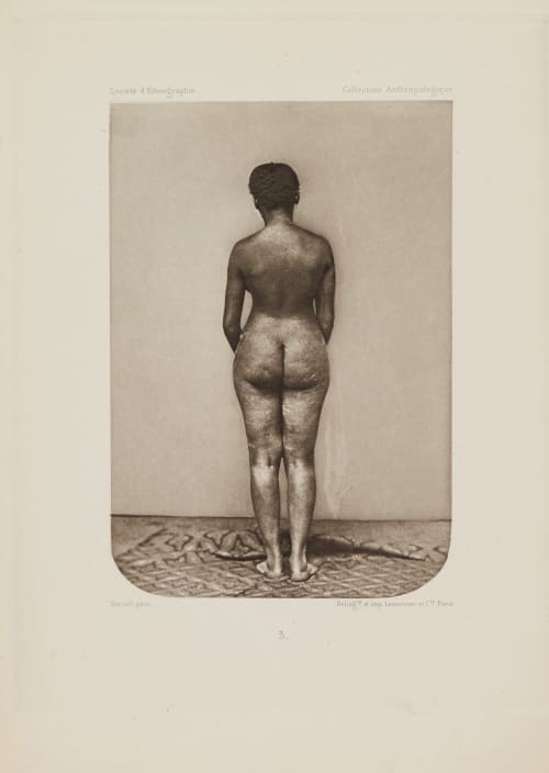 Négresse 3: Cora, age 18, born of a negro father and Indian mother (dorsal) Bertall  (French, 1820-1882)