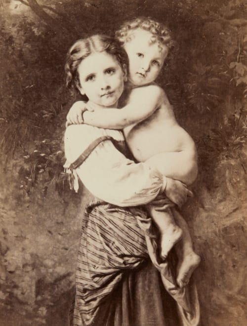 Le Grande Soeur Bouguereau, William-Adolphe  (French, 1825-1905)