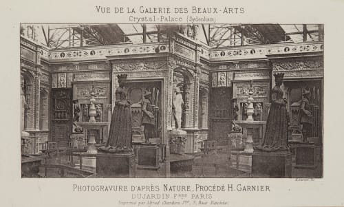 Vue de la Galerie des Beaux-Arts Unknown 
