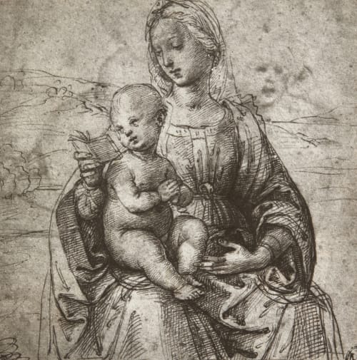 La Vierge et l’Enfant Raphael  (Italian, 1483-1520)