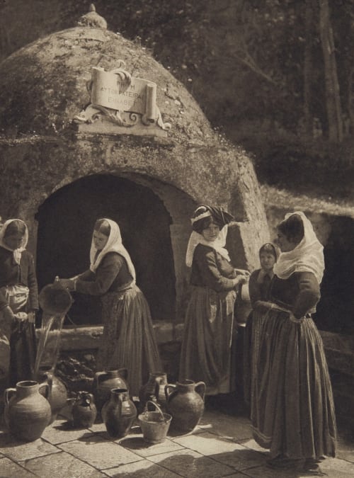 The Well at Gastouri in Corfu Boissonnas, Fred  (Swiss, 1858-1946)