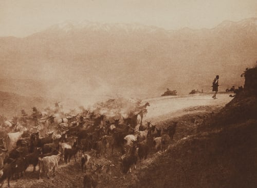 Mount Taygetus and the Valley of the Eurotas Boissonnas, Fred  (Swiss, 1858-1946)