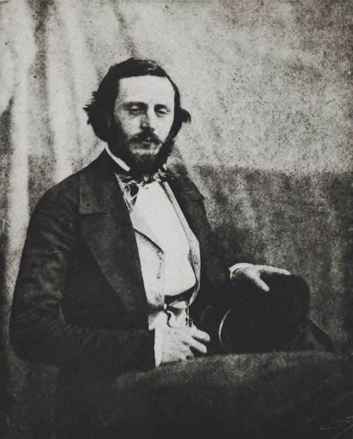 Autoportrait de Charles Nègre Nègre, Charles  (French, 1820-1880)