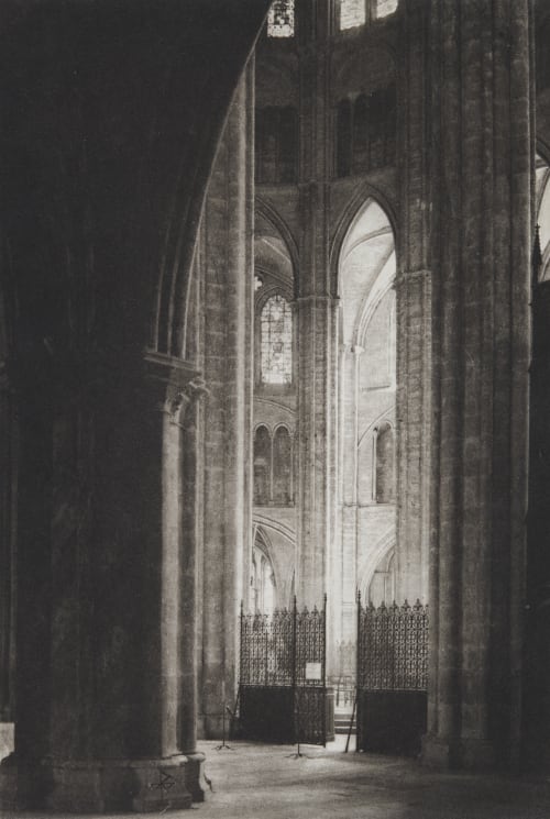 Cathedrale de Bourges Brochet, Pierre  (French, 1922-2016)