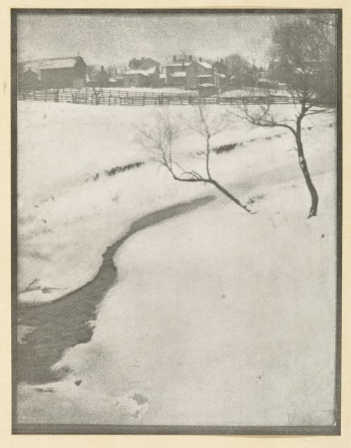 Winter Landscape White, Clarence H.  (American, 1871-1925)