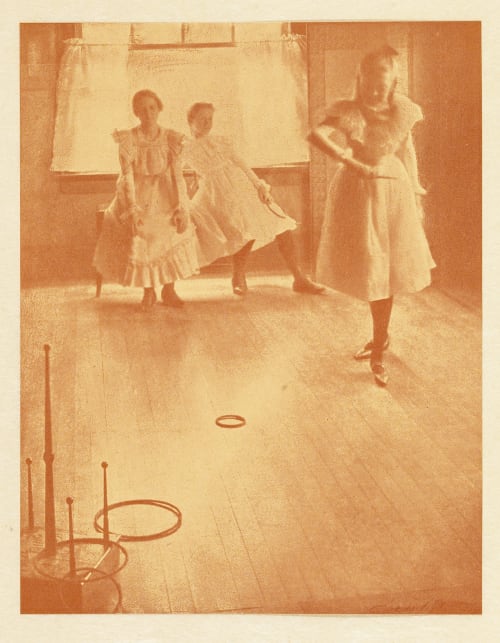 Ring Toss White, Clarence H.  (American, 1871-1925)