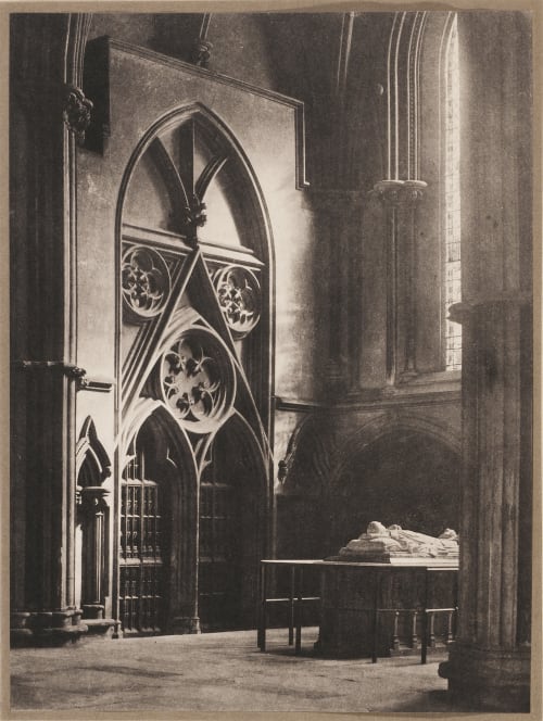 York Minster: “In Sure and Certain Hope Evans, Fredrick  (British, 1853-1943)
