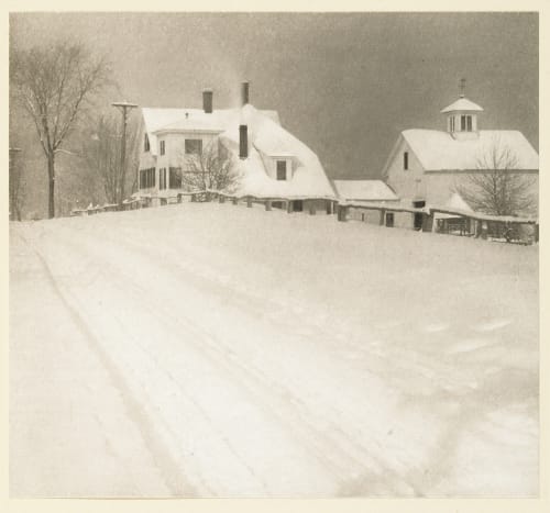 Wintery Weather Post, W.B.  (American, 1857-1925)