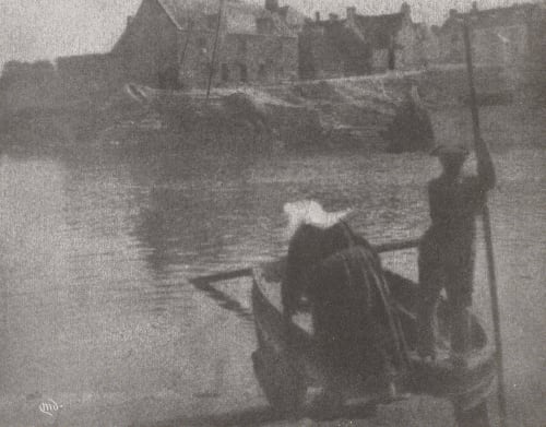 The Ferry, Concarneau Devans, Mary  (American, 1857-1920)