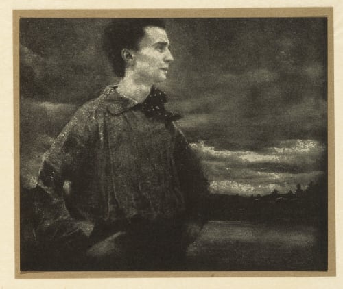 Portrait of a Young Man (Self-portrait) Steichen, Edward  (American, 1879-1973)