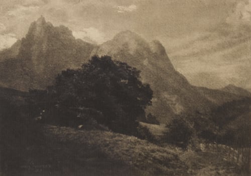 Mountain Landscape Watzek, Hans  (Austrian, 1848-1903)