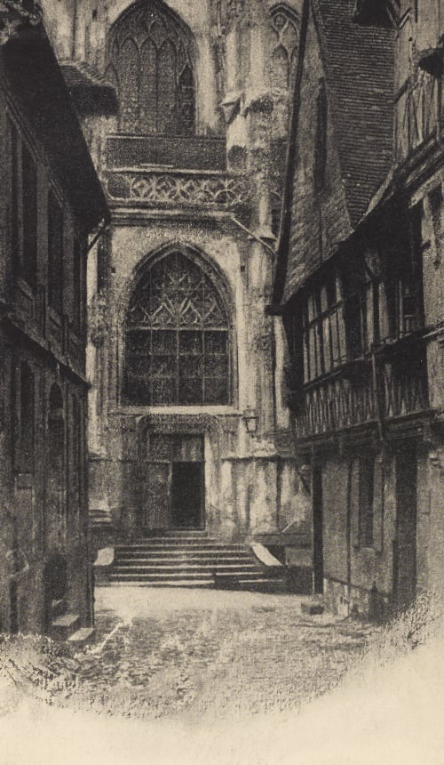 Street in Lisieux Demachy, Robert  (French, 1859-1936)