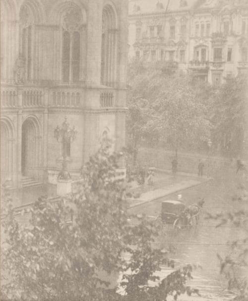 Snapshot – From my Window, Berlin Stieglitz, Alfred  (American, 1864-1946)