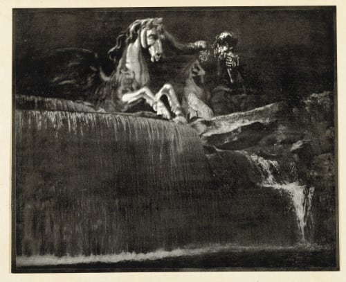 The Fountain at Trevi Coburn, Alvin Langdon  (American, 1882-1966)