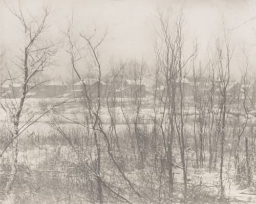 Landscape – Winter White, Clarence H.  (American, 1871-1925)