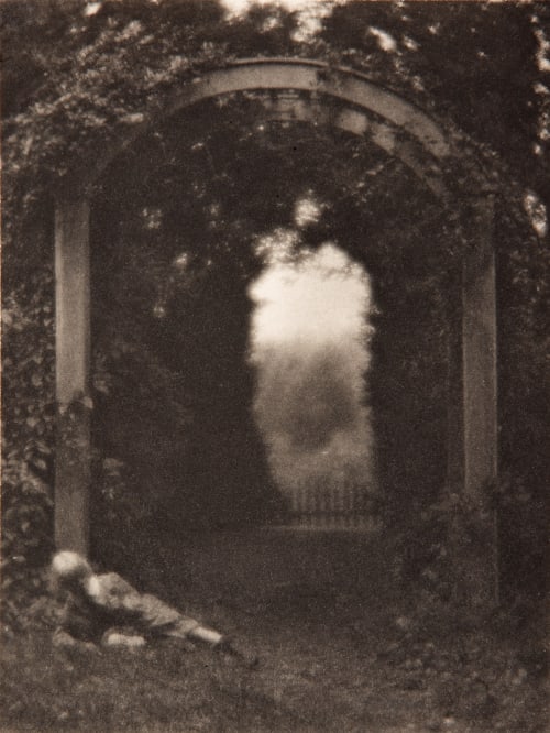 Entrance to the Garden White, Clarence H.  (American, 1871-1925)