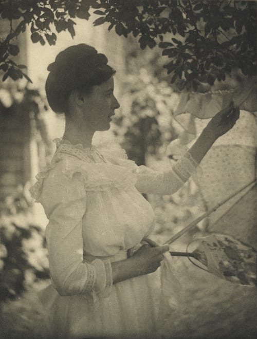Girl with Parasol Spencer, Emma  (American, 1857-1941)