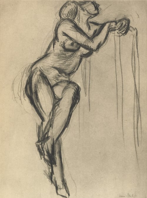 Photogravure of Drawing Matisse, Henry  (French, 1869-1954)