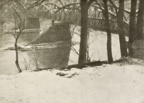 Winter Landscape Kuehn, Heinrich  (Austrian-German, 1866-1944)