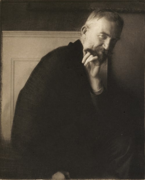 The Photographer’s Best Model – G. Bernard Shaw Steichen, Edward  (American, 1879-1973)