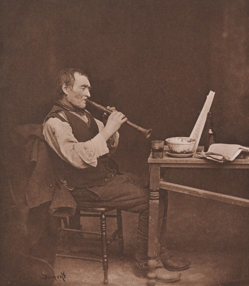 Clarionet Player Dumont, John E.  (American, 1856-1944)