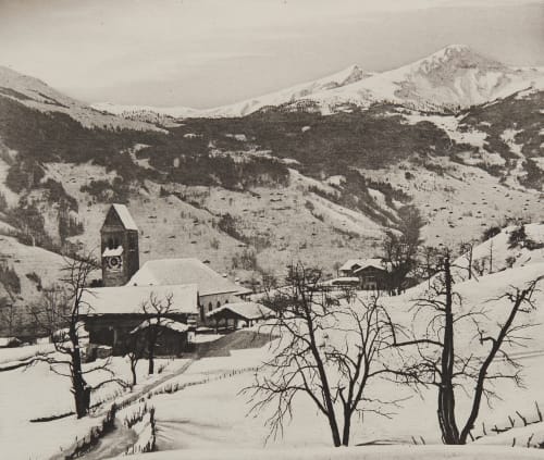 Grindelwald au Mois de Février Civiale, Aimé  (Italian, 1821-1893)