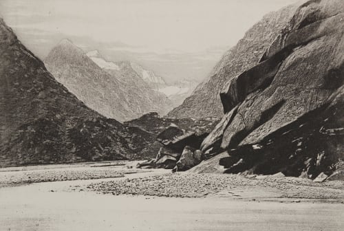 Les Roches Polies a la L’Aare Civiale, Aimé  (Italian, 1821-1893)