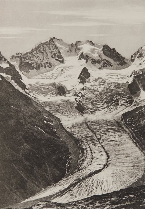 Le Bernina _ 4052m Civiale, Aimé  (Italian, 1821-1893)