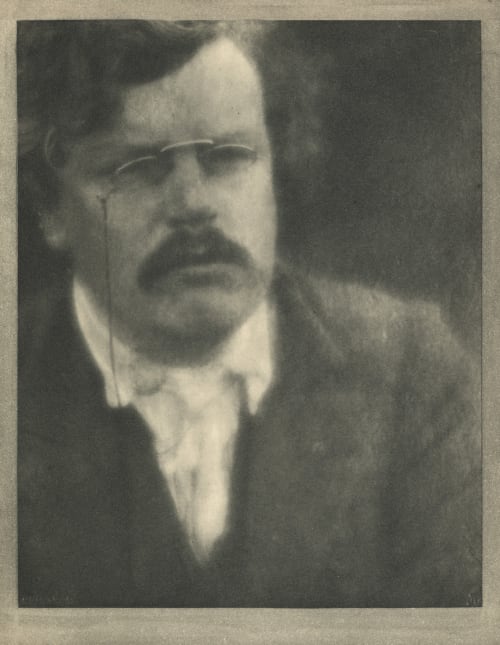 G. K. Chesterton,  Westerham Coburn, Alvin Langdon  (American, 1882-1966)