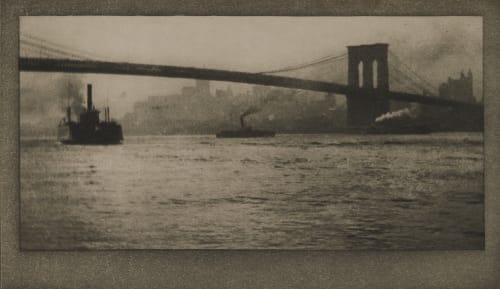 Brooklyn Bridge From River Coburn, Alvin Langdon  (American, 1882-1966)