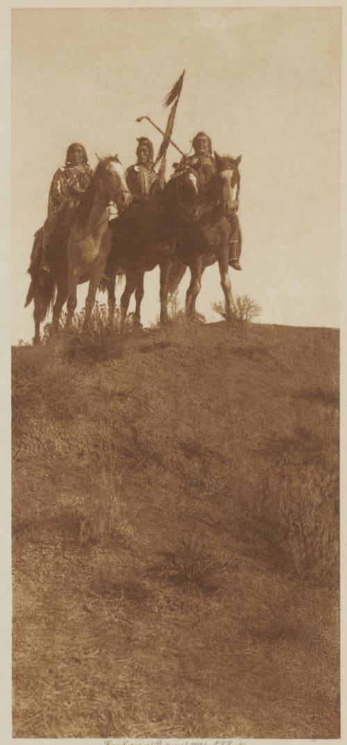 In the Land of the Apsaroke Curtis, Edward Sherrif  (American, 1868-1952)