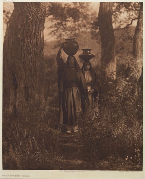 Taos Water Girls Curtis, Edward Sherrif  (American, 1868-1952)