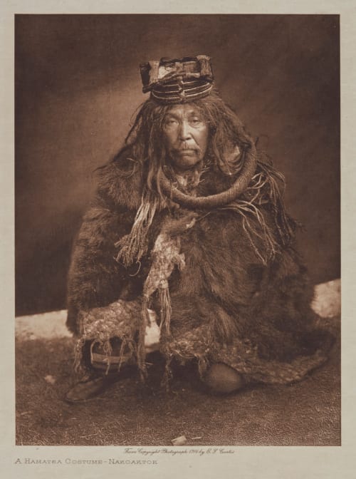A Hamatsa Costume – Nakaotka Curtis, Edward Sherrif  (American, 1868-1952)