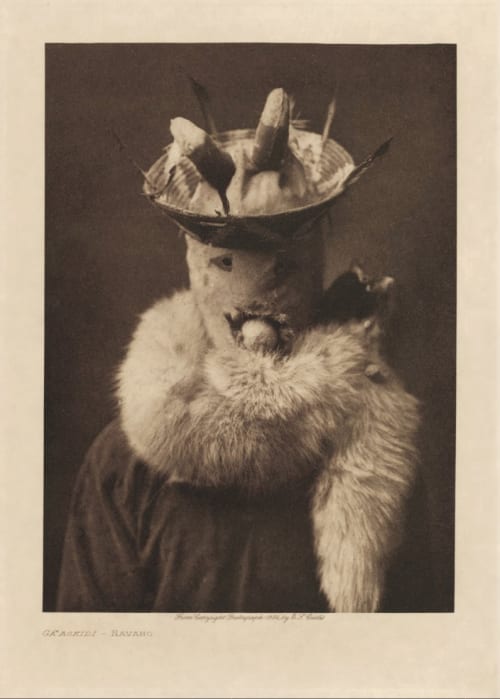 Gaaskidi – Navaho Curtis, Edward Sherrif  (American, 1868-1952)