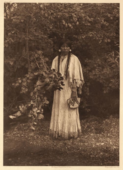 Plate 246 Nespilim Girl Curtis, Edward Sherrif  (American, 1868-1952)