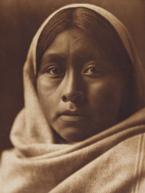 Papago Girl Curtis, Edward Sherrif  (American, 1868-1952)