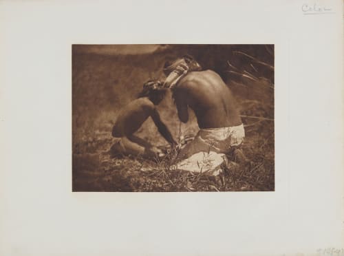 The Fire Drill – Apache Curtis, Edward Sherrif  (American, 1868-1952)