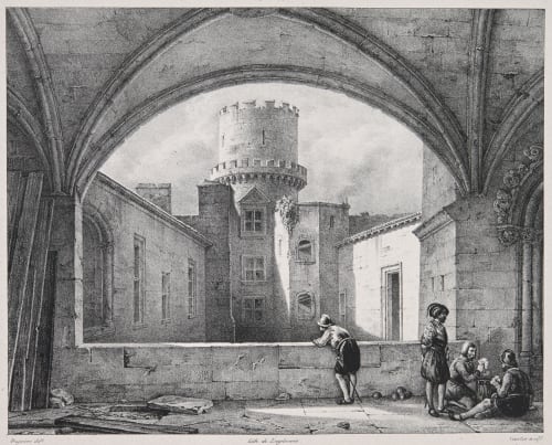 Château de Tournoël Daguerre, Louis  (French, 1787-1851)