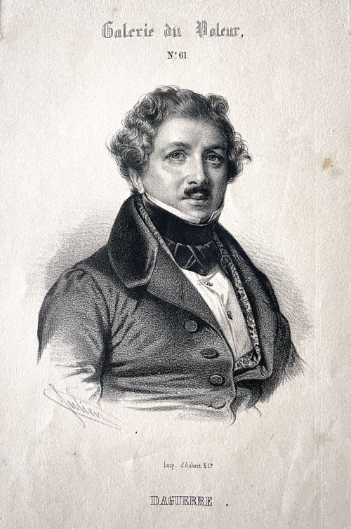 Louis Jacques Mandé Daguerre Julien, Bernard Romain  (French, 1802-1871)
