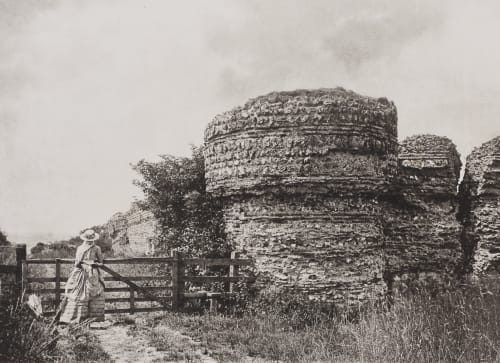 XLI. Burgh Castle Davies, G. Christopher  (British, 1849-1922)
