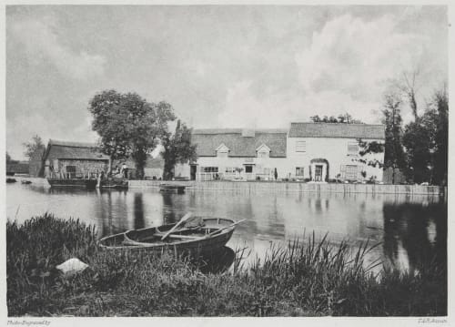 Horning Ferry, River Bure. Davies, G. Christopher  (British, 1849-1922)