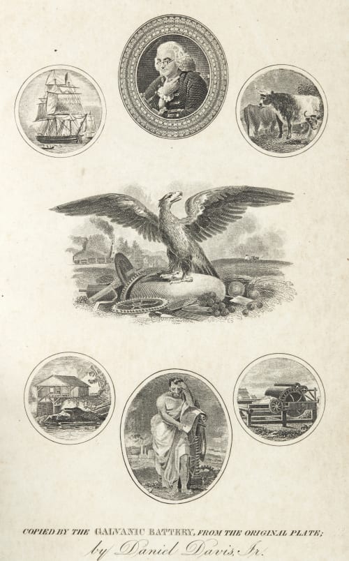 Copied by the Galvanic Battery from the original plate. 