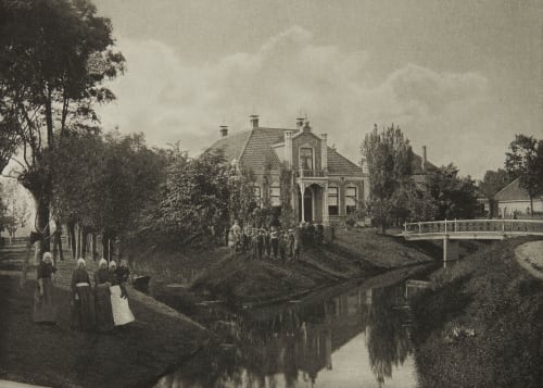 Villa at Twisk Davies, G. Christopher  (British, 1849-1922)