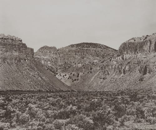Tufa and Conglomerate. East Fork Canyon. Hillers, John K.  (American, 1843-1925)