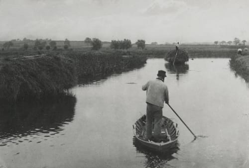Quanting The Marsh Hay Emerson, Peter Henry  (British, 1856-1936)
